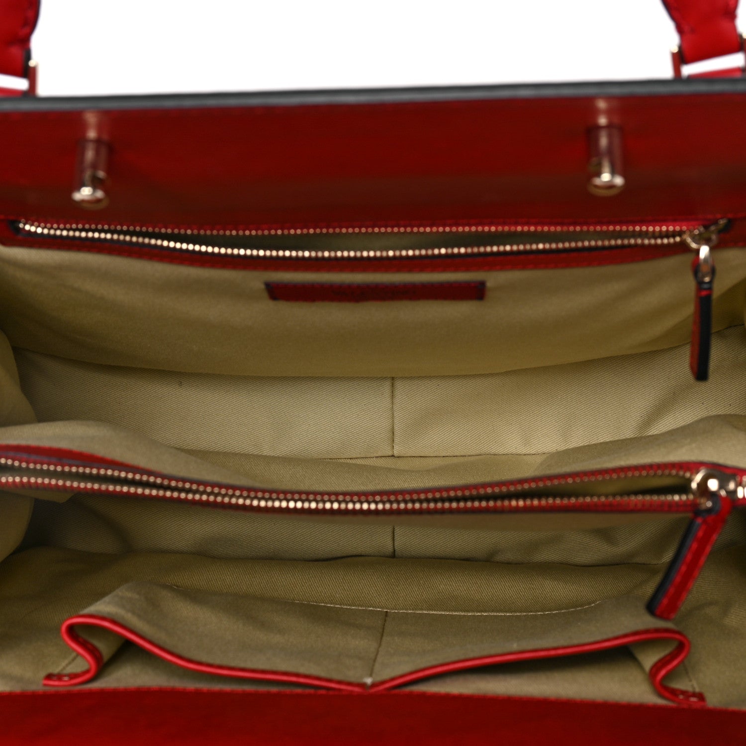 Valentino Garavani Vitello Demetra Satchel Red 4 of 7