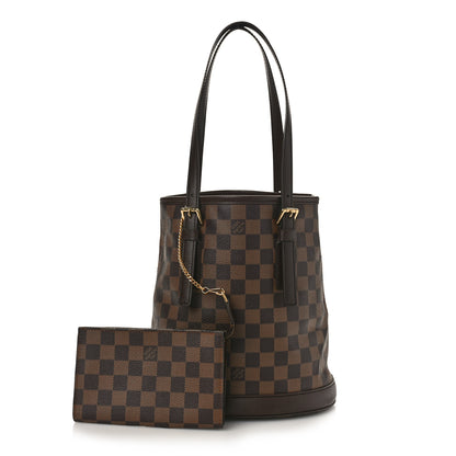 Louis Vuitton Damier Ebene Marais Bucket 23 1 of 8