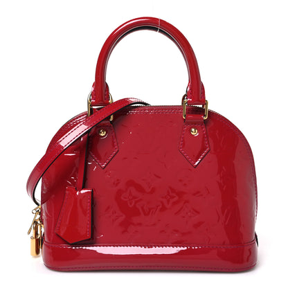 Louis Vuitton Vernis Alma BB Rose Indien 1 of 10