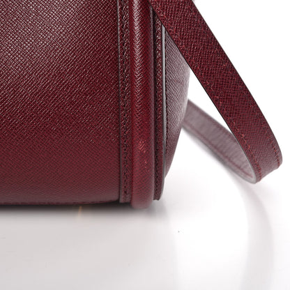 Alexander McQueen Calfskin Small Heroine Burgundy 9 of 17