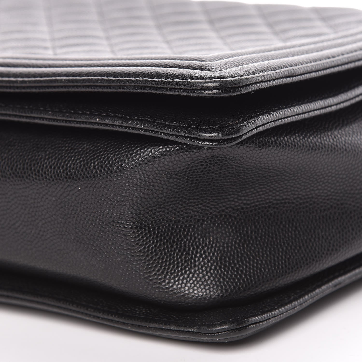 Chanel Caviar Quilted Large Boy Flap Black 7 of 10