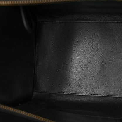 Celine Baby Grained Calfskin Tri-Color Mini Luggage Light Taupe 11 of 16