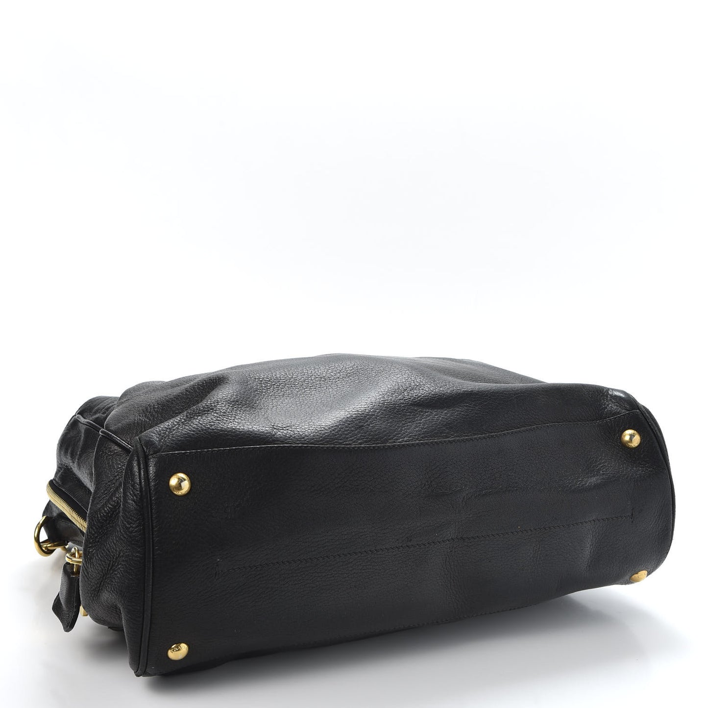Goatskin Shoulder Bag Black