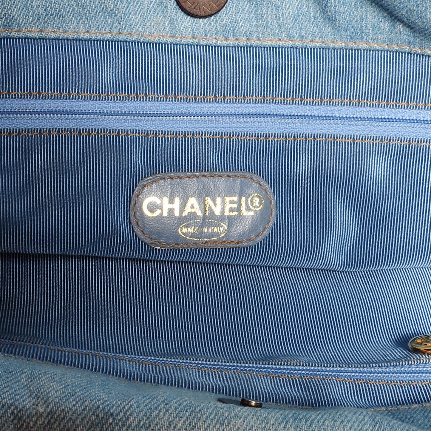 Denim Tortoise CC Bag