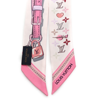 Louis Vuitton Silk Monogram A la Folie BB Bandeau Light Pink 2 of 3