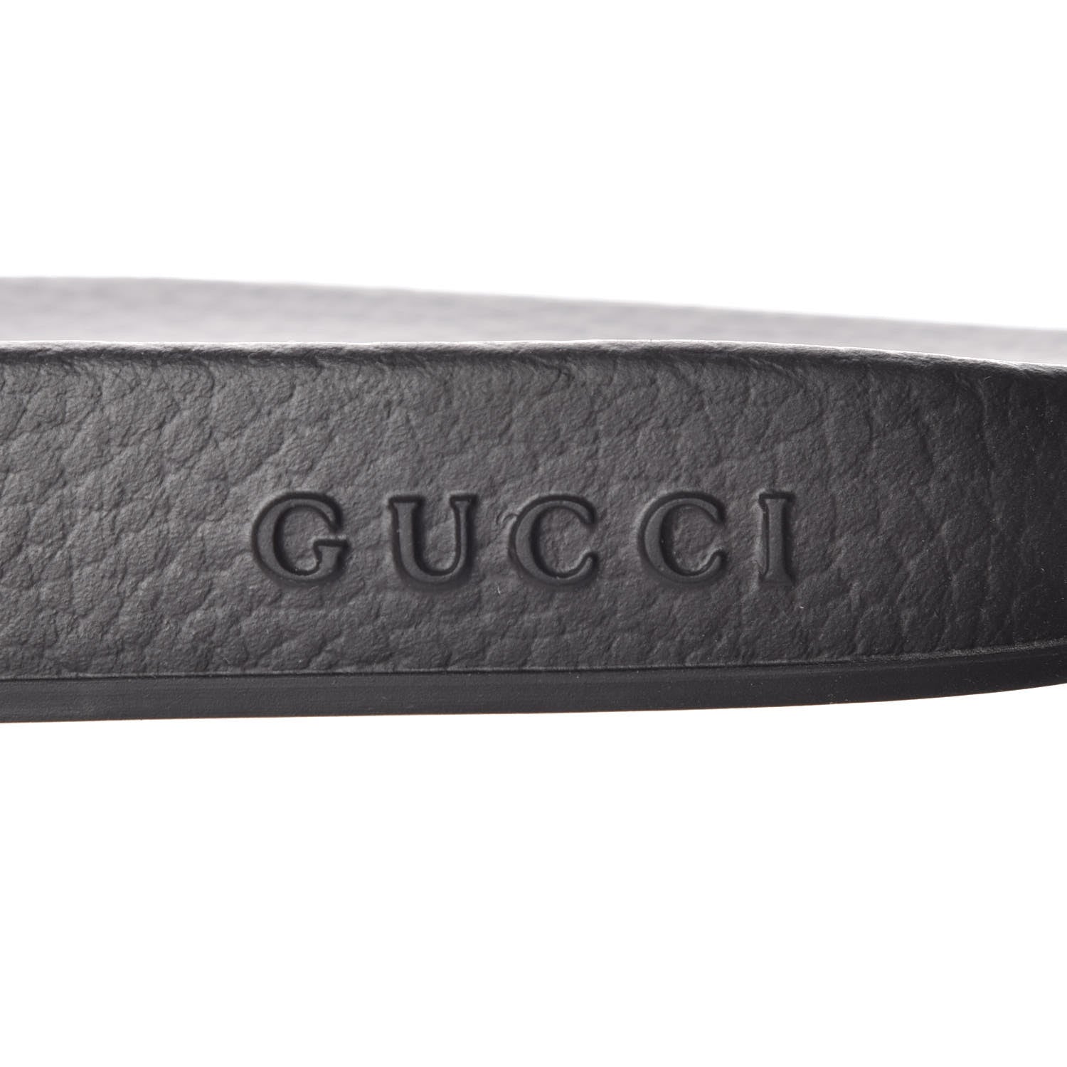 Gucci X SEGA Supreme Canvas GUCCY Stars Mens Slide Sandals 8 Black Gold 7 of 8
