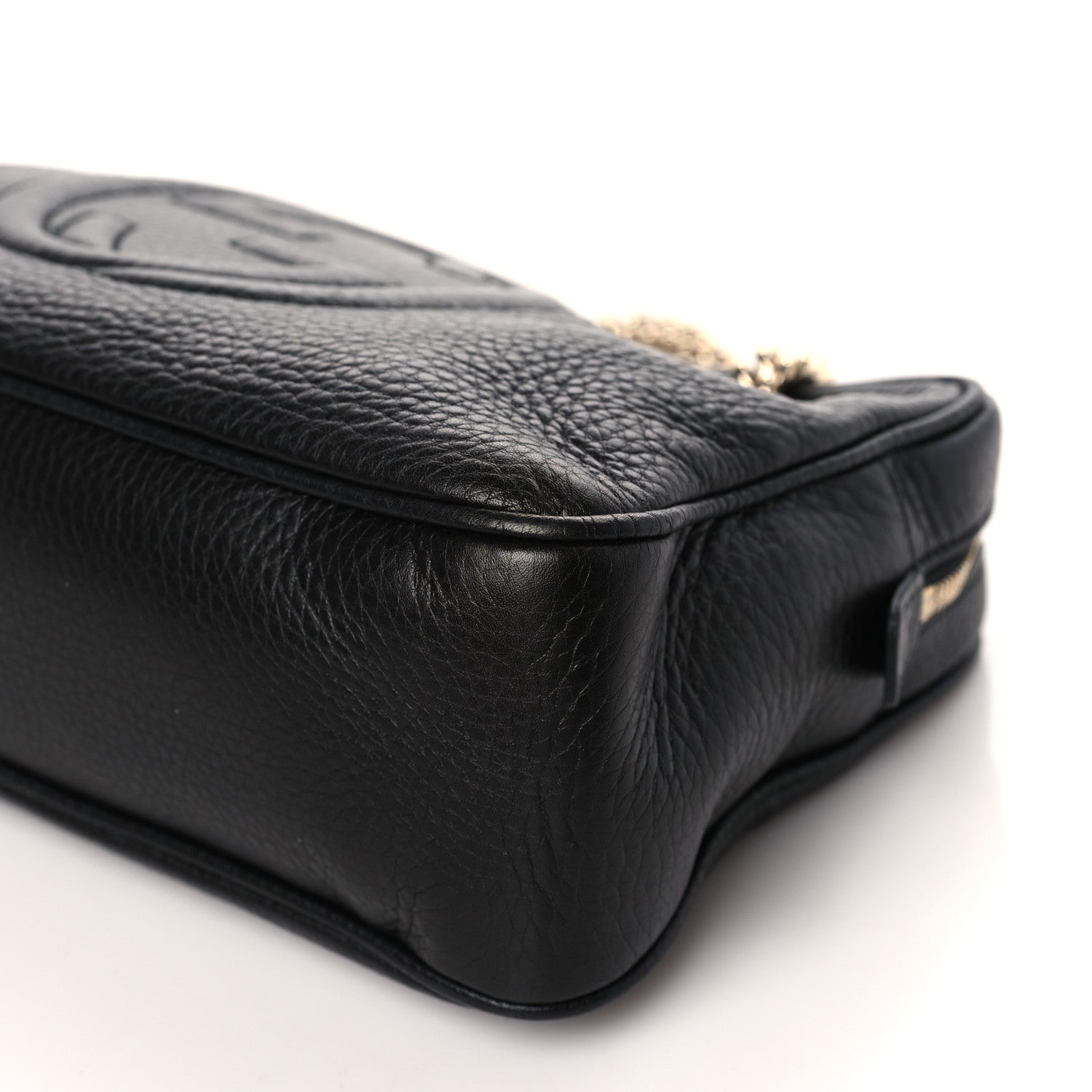 Gucci Pebbled Calfskin Small Soho Bowler Black 9 of 9