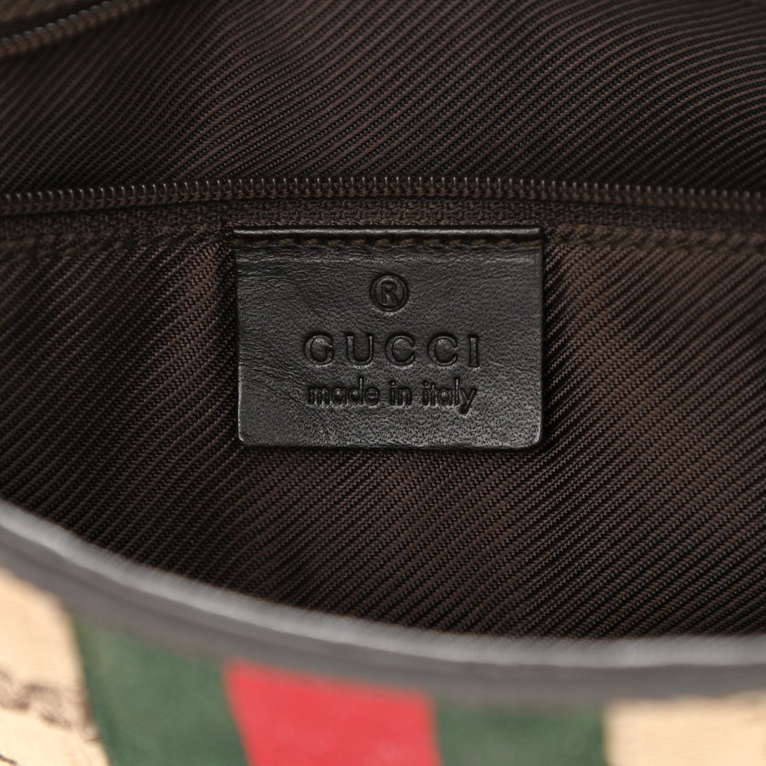 Gucci Monogram Web Jackie O Hobo Dark Brown 6 of 12
