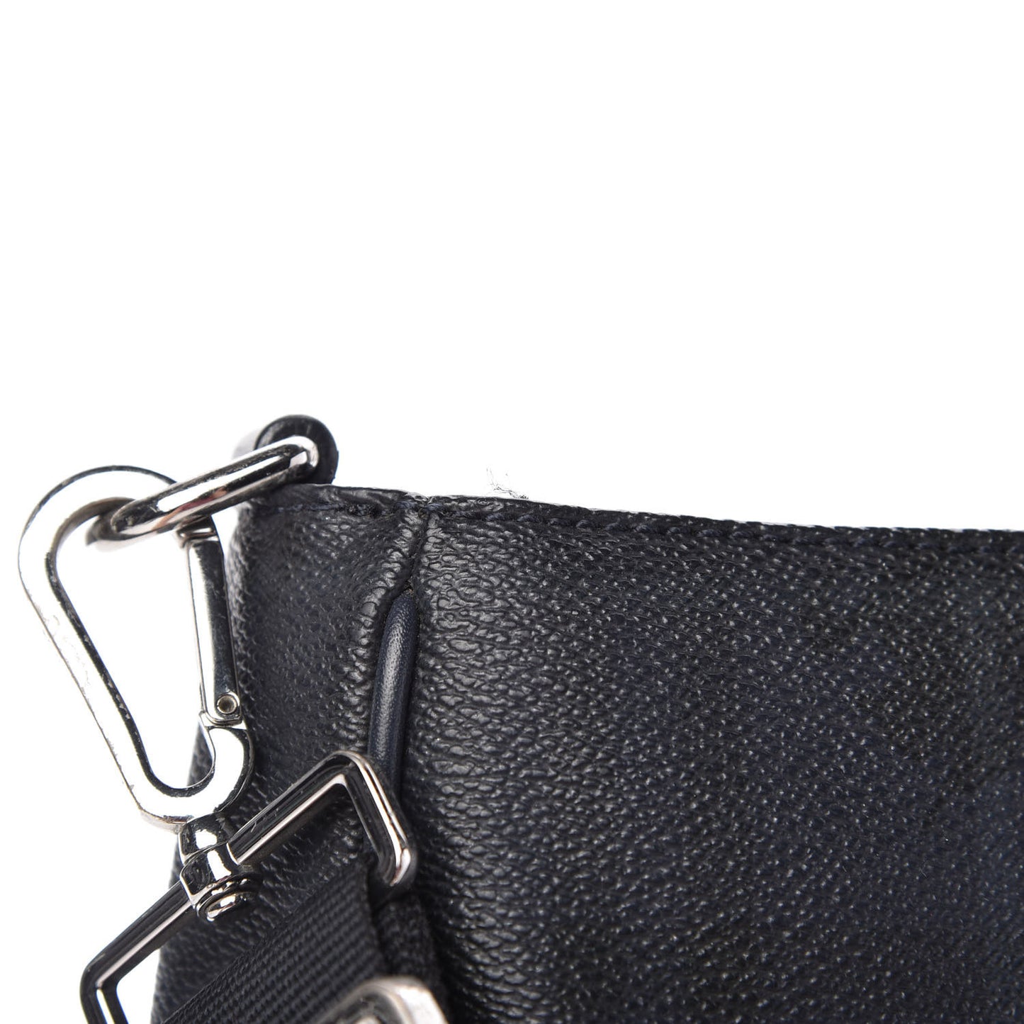 Haymarket Check Shoulder Bag Blue Black