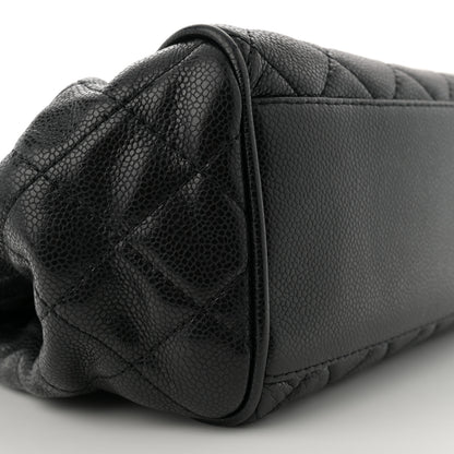 Chanel Caviar Quilted Timeless Accordion Flap Black 9 of 11
