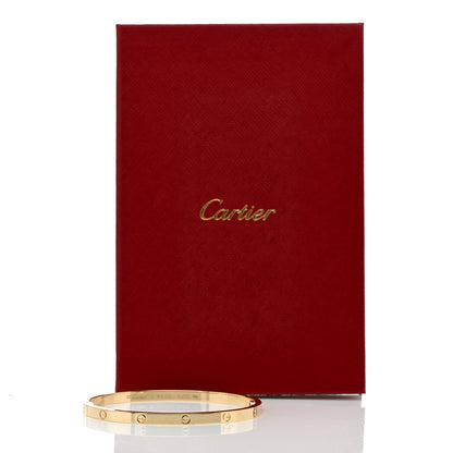 Cartier 18K Yellow Gold Small LOVE Bracelet 16 10 of 10