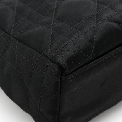 Christian Dior Satin Cannage Mini Lady Dior Black 19 of 20