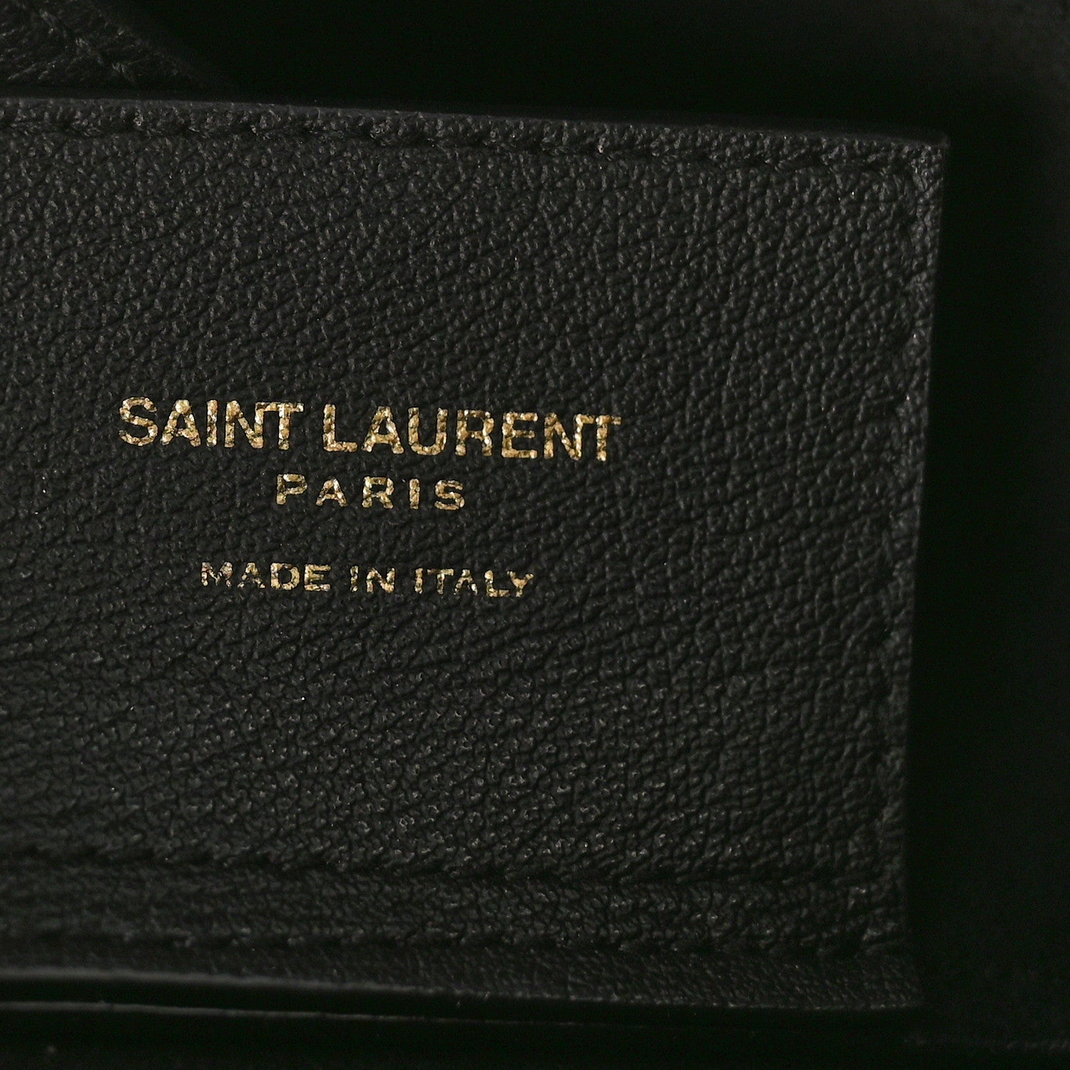 Saint Laurent Calfskin Toy Shopping Tote Black 5 of 10