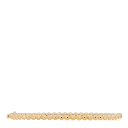 Van Cleef & Arpels 18K Yellow Gold Perlee Pearls of Gold Bracelet S 1 of 5