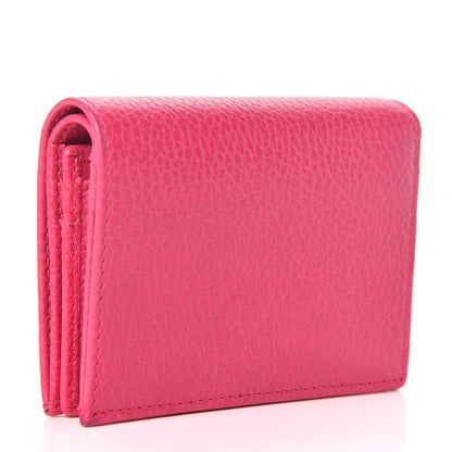 Gucci Dollar Calfskin GG Marmont Card Case Box Pink 3 of 9