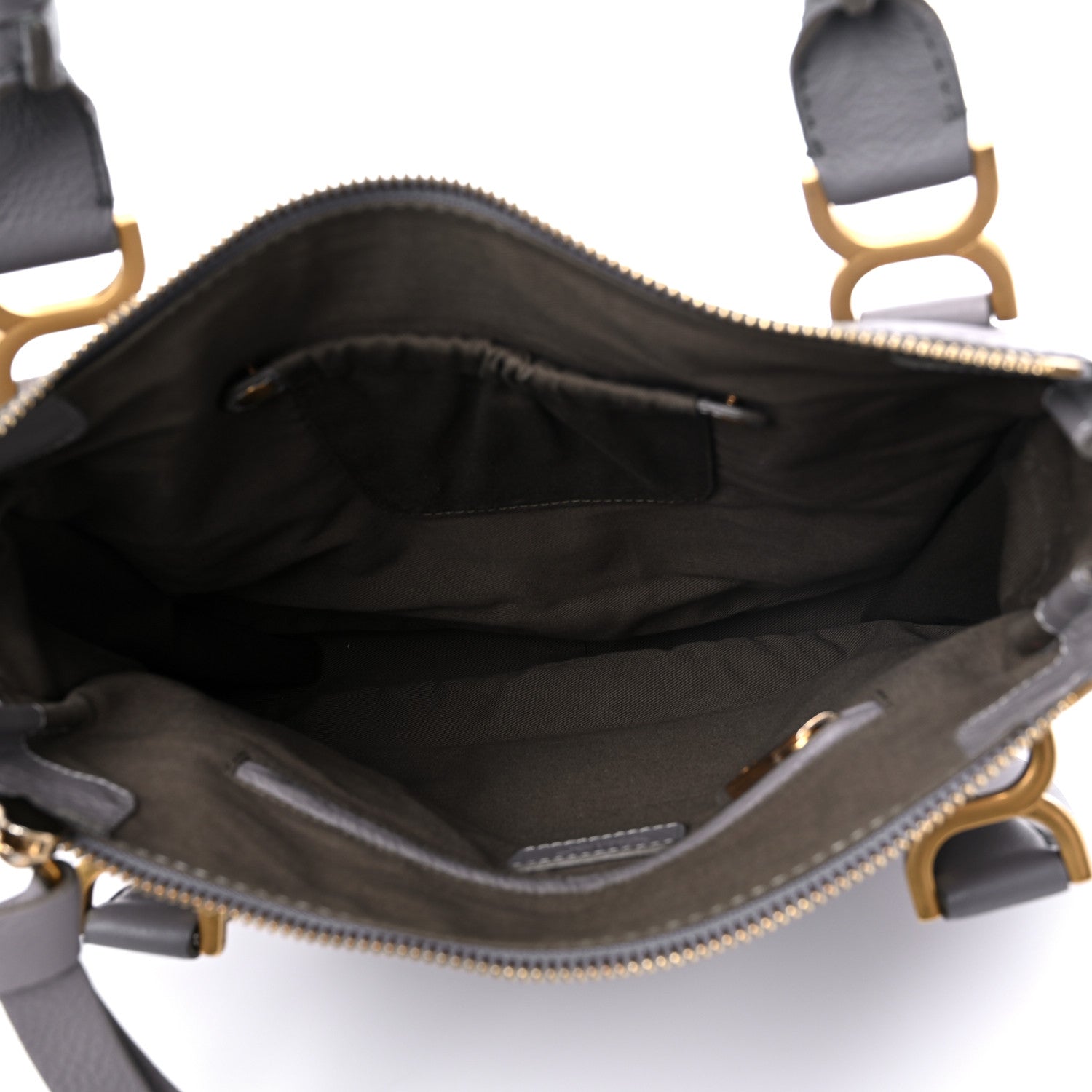 Chloe Calfskin Medium Marcie Satchel Cashmere Grey 5 of 17