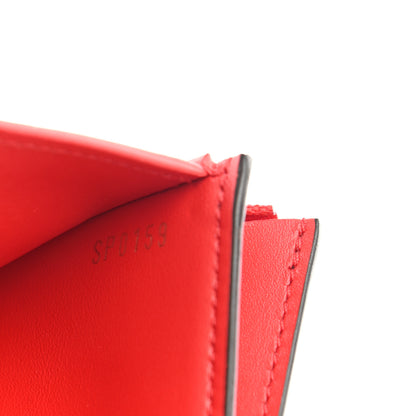 Louis Vuitton Monogram Flower Lock Compact Wallet Coquelicot 7 of 7