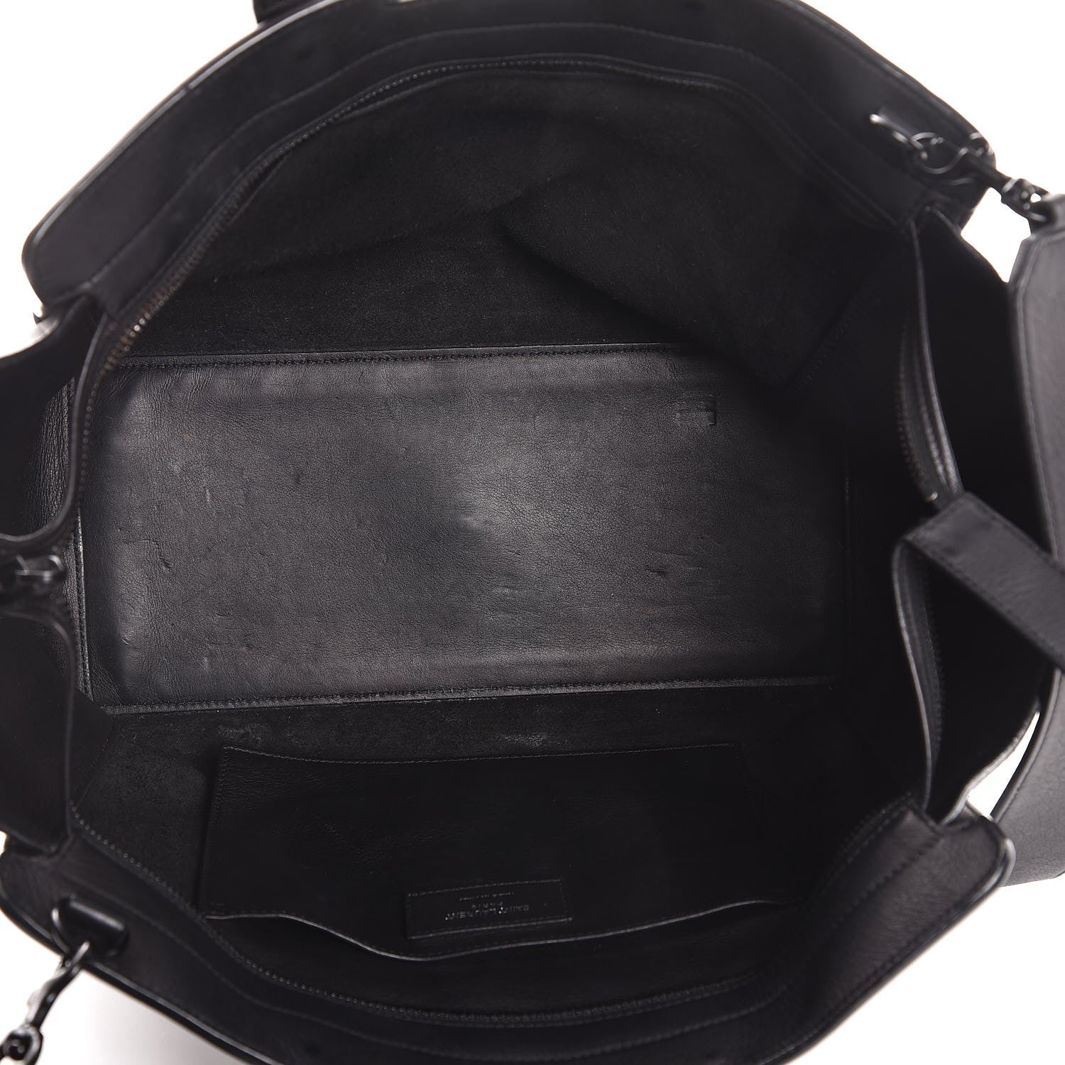 Saint Laurent Calfskin Small Monogram Downtown Cabas Black 6 of 15