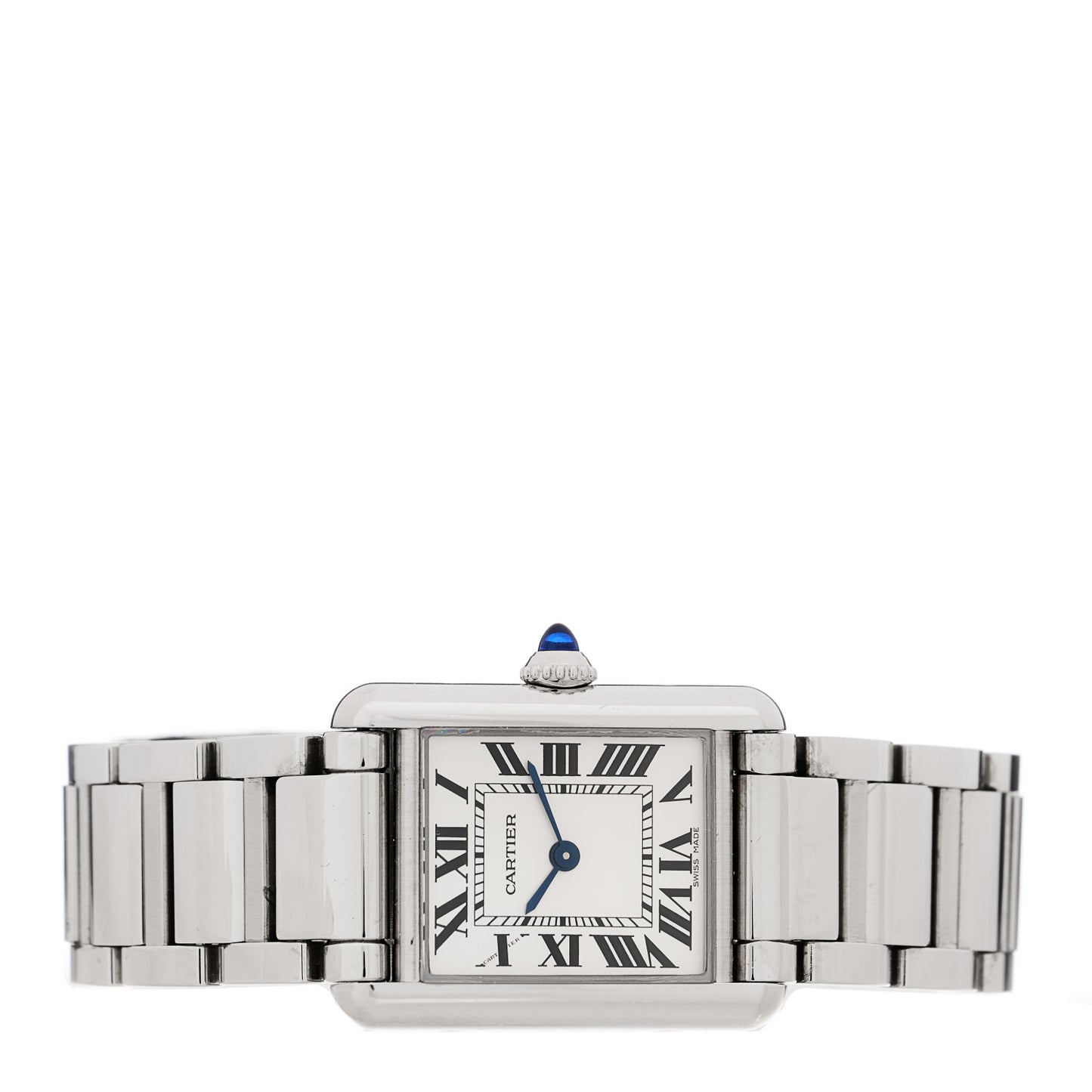 Stainless Steel 22mm Tank Must Quartz Watch