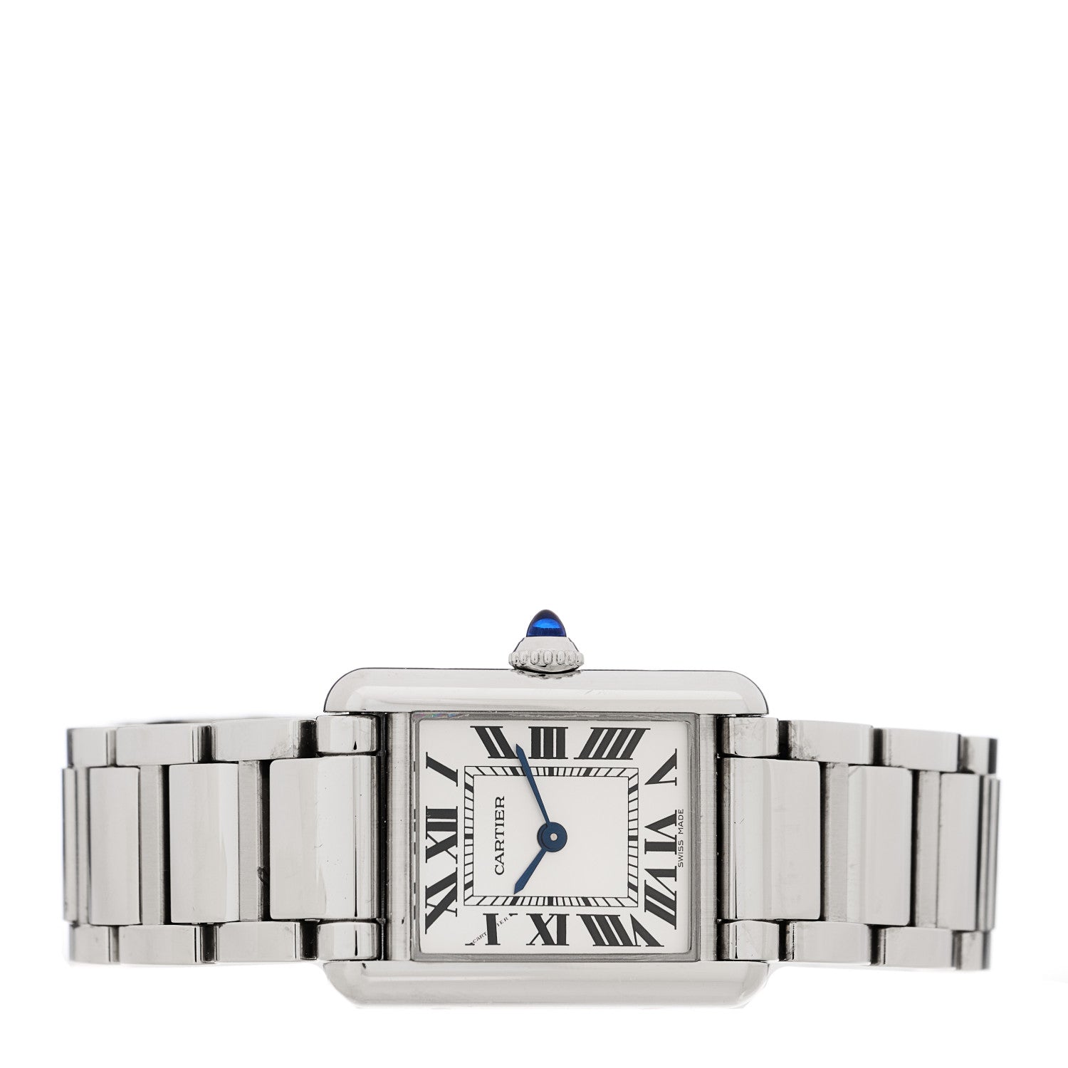 Cartier Stainless Steel 22mm Tank Must Quartz Watch 2 of 5