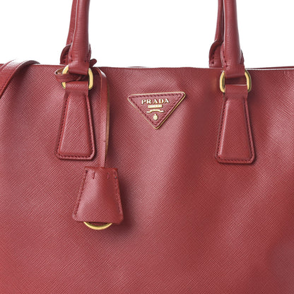 Prada Saffiano Lux Shopping Tote Fuoco 10 of 10