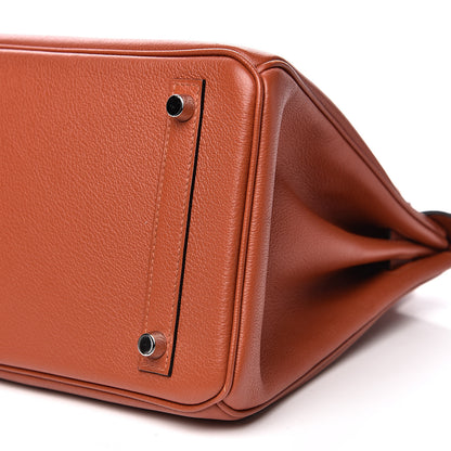 Hermes Taurillon Novillo Birkin 30 Cuivre 8 of 12