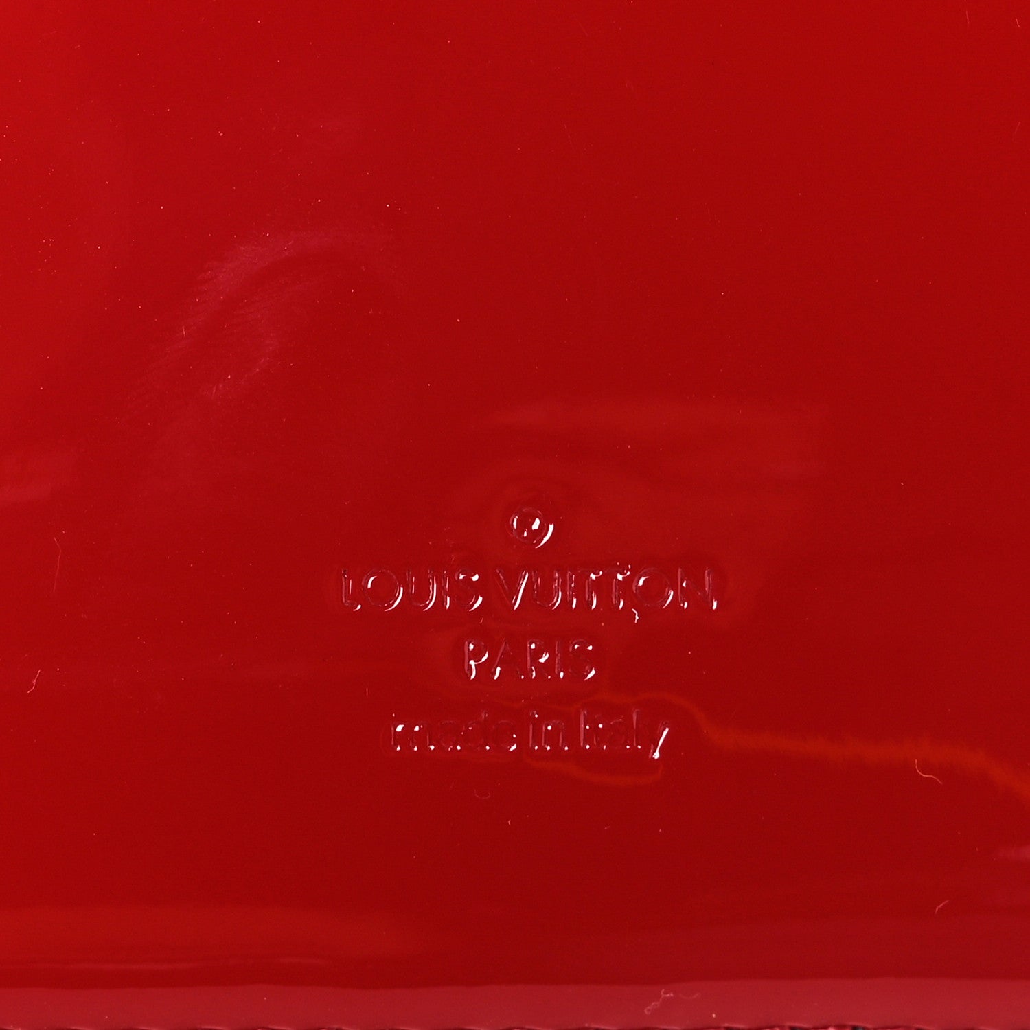 Louis Vuitton Patent Calfskin Monogram Cherrywood BB Scarlet 6 of 10