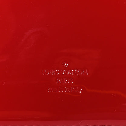 Louis Vuitton Patent Calfskin Monogram Cherrywood BB Scarlet 6 of 10