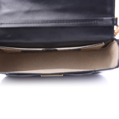Givenchy Goatskin Quilted GV3 Mini Pocket Convertible Bag Black 4 of 9