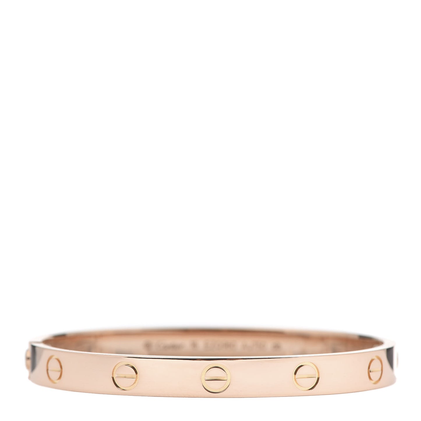 18K Pink Gold LOVE Bracelet 16