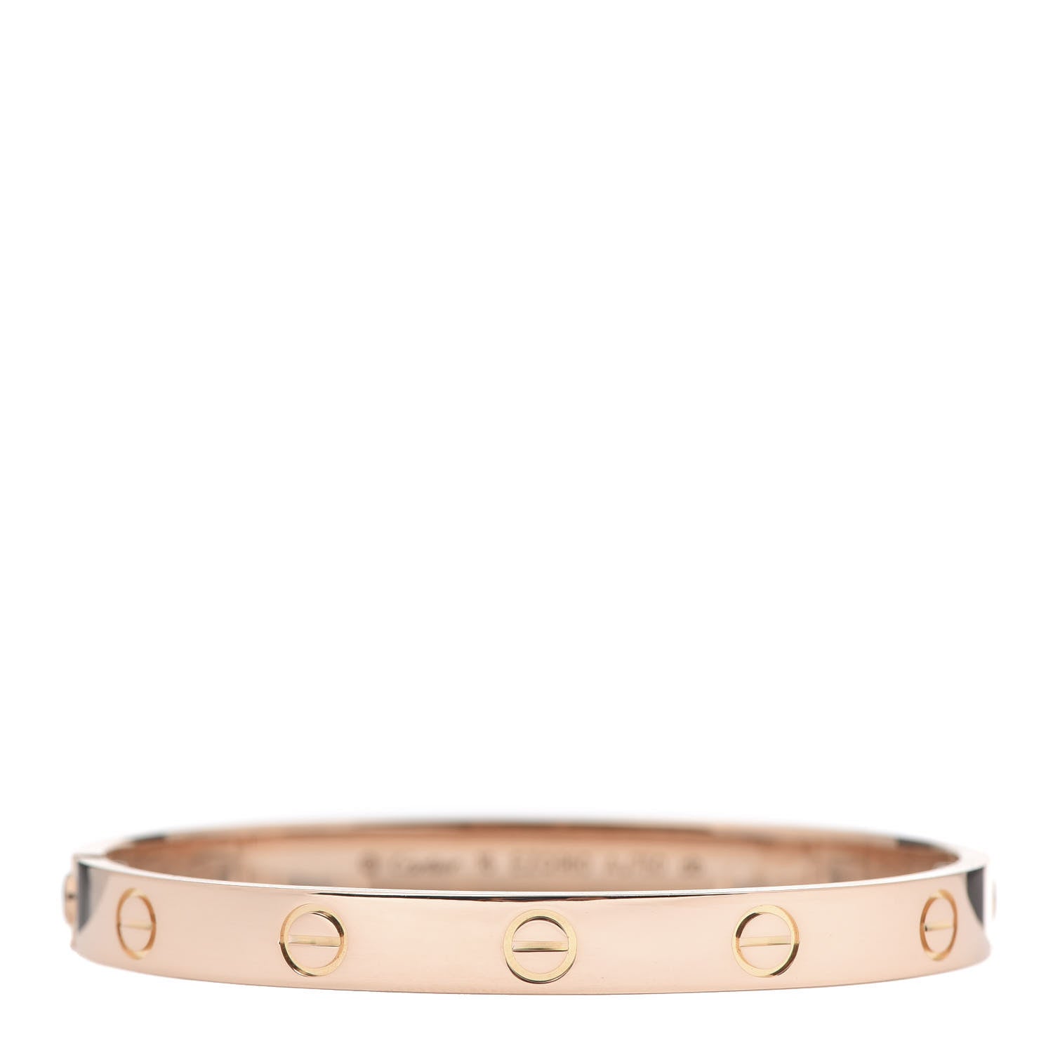 Cartier 18K Pink Gold LOVE Bracelet 16 1 of 9