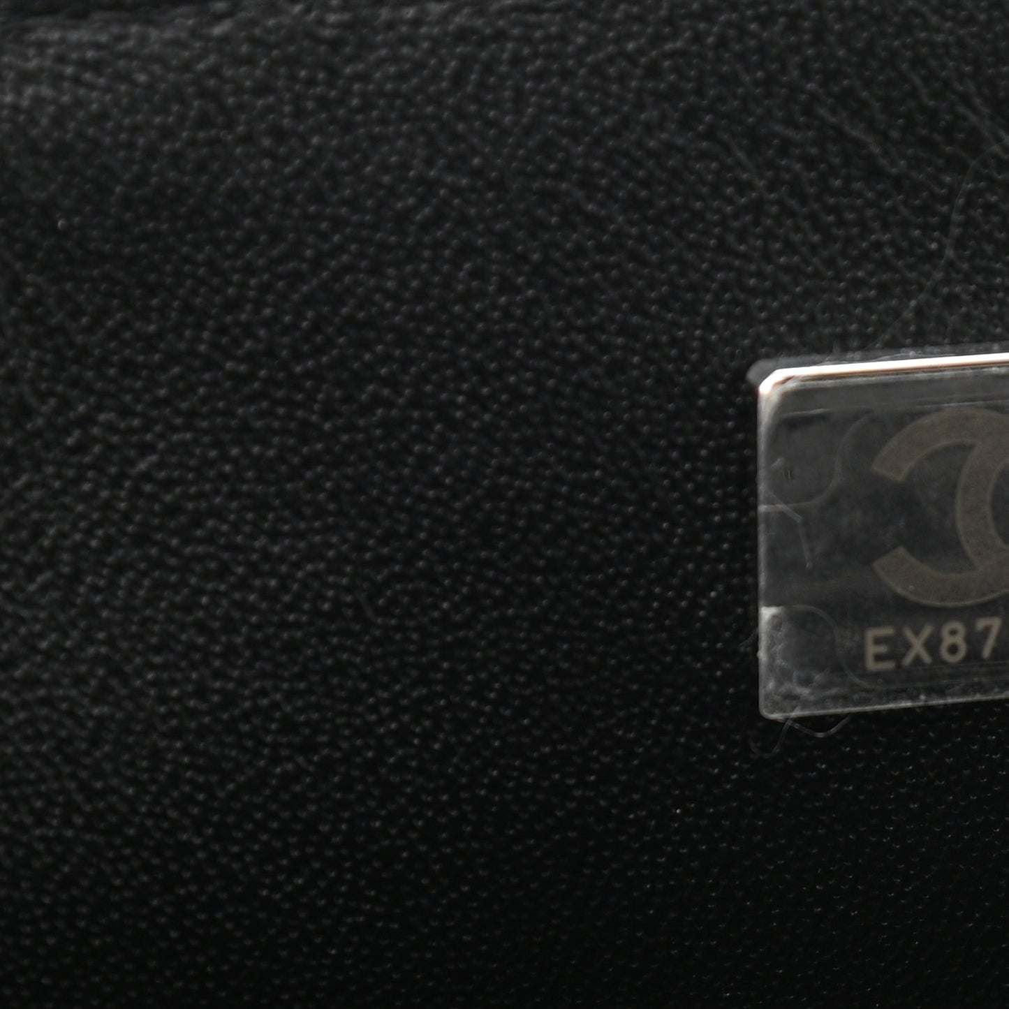 Lambskin Quilted Mini Rectangular Flap So Black