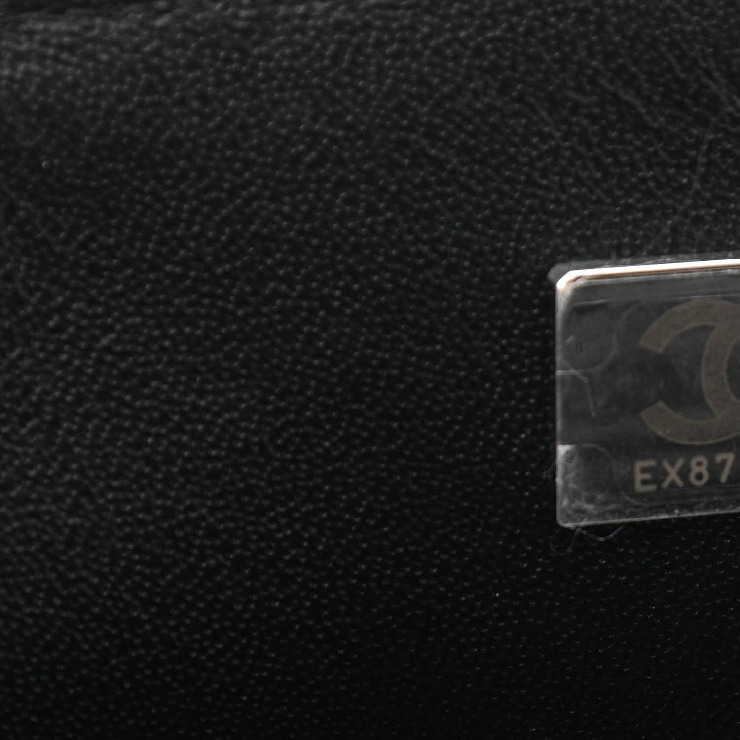 Chanel Lambskin Quilted Mini Rectangular Flap So Black 7 of 11
