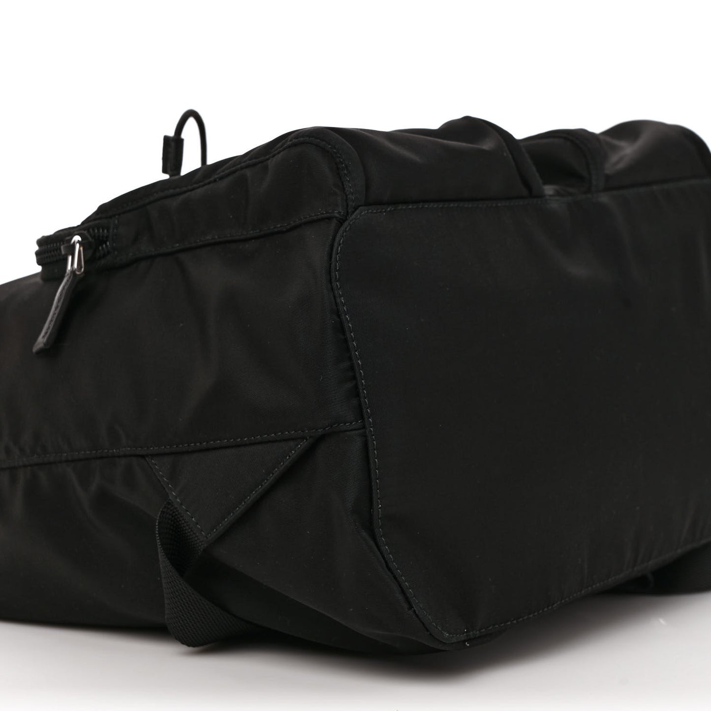 Tessuto Nylon Saffiano Vela Backpack Black
