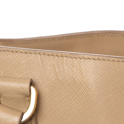 Prada Saffiano Lux Large Tote Sabbia 16 of 17