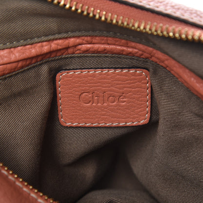Chloe Calfskin Medium Marcie Satchel Coral 7 of 13