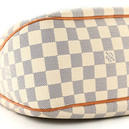 Louis Vuitton LOUIS VUITTON Damier Azur Siracusa MM 9 of 16