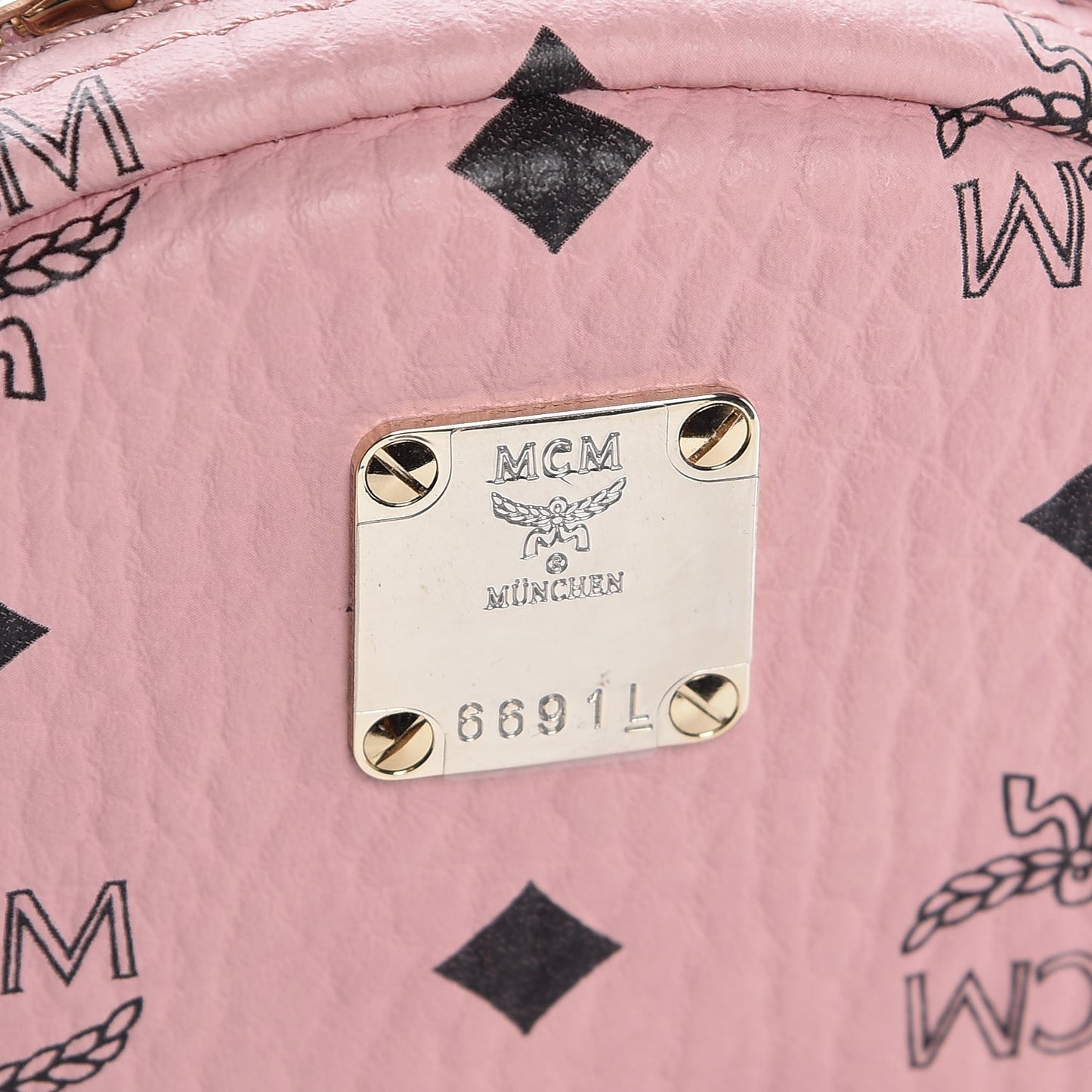 Visetos Side Stud Mini Stark Backpack Pink