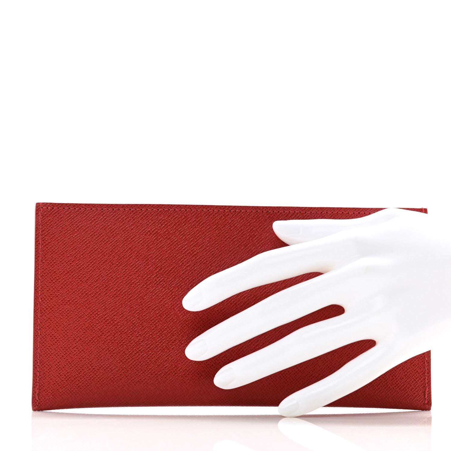 Louis Vuitton Calfskin Felicie Card Holder Insert Cherry 2 of 7