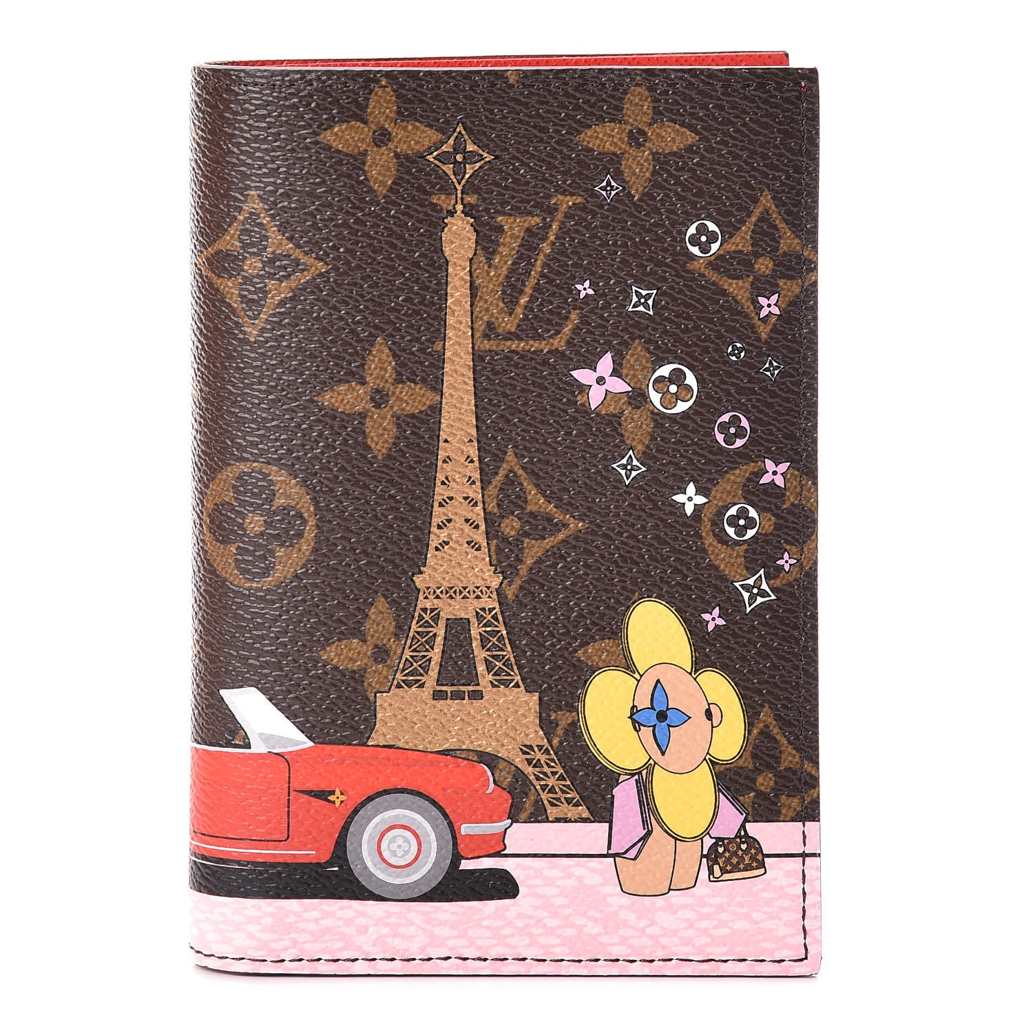 Louis Vuitton Monogram 2019 Christmas Animation Passport Cover Rouge 1 of 10