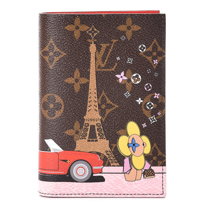 Louis Vuitton Monogram 2019 Christmas Animation Passport Cover Rouge 1 of 10