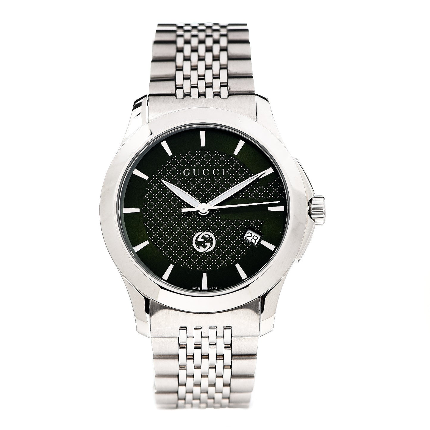 Stainless Steel 38mm G-Timeless Quartz Watch Green