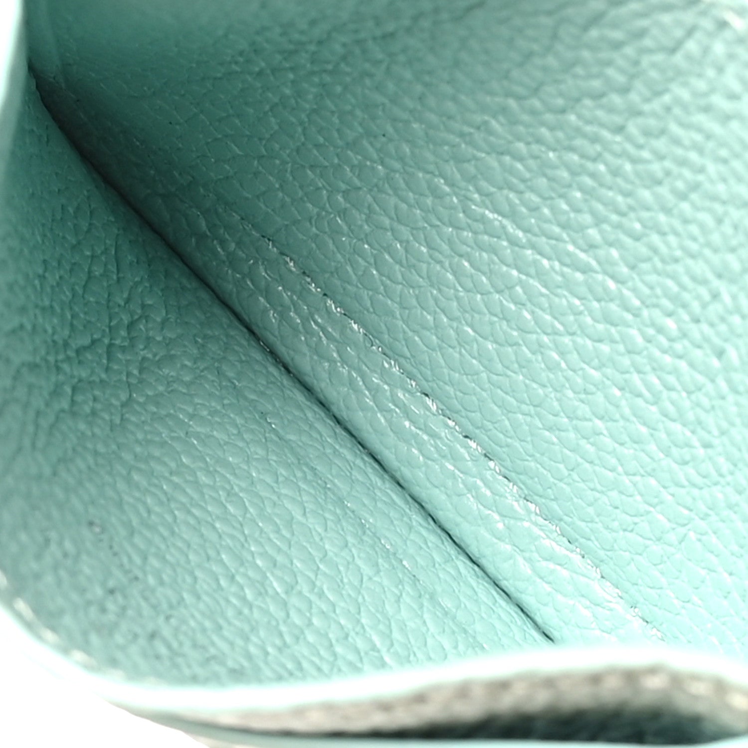 Louis Vuitton Empreinte Monogram LV Charms Card Holder Pearly Lagoon Turquoise 5 of 8