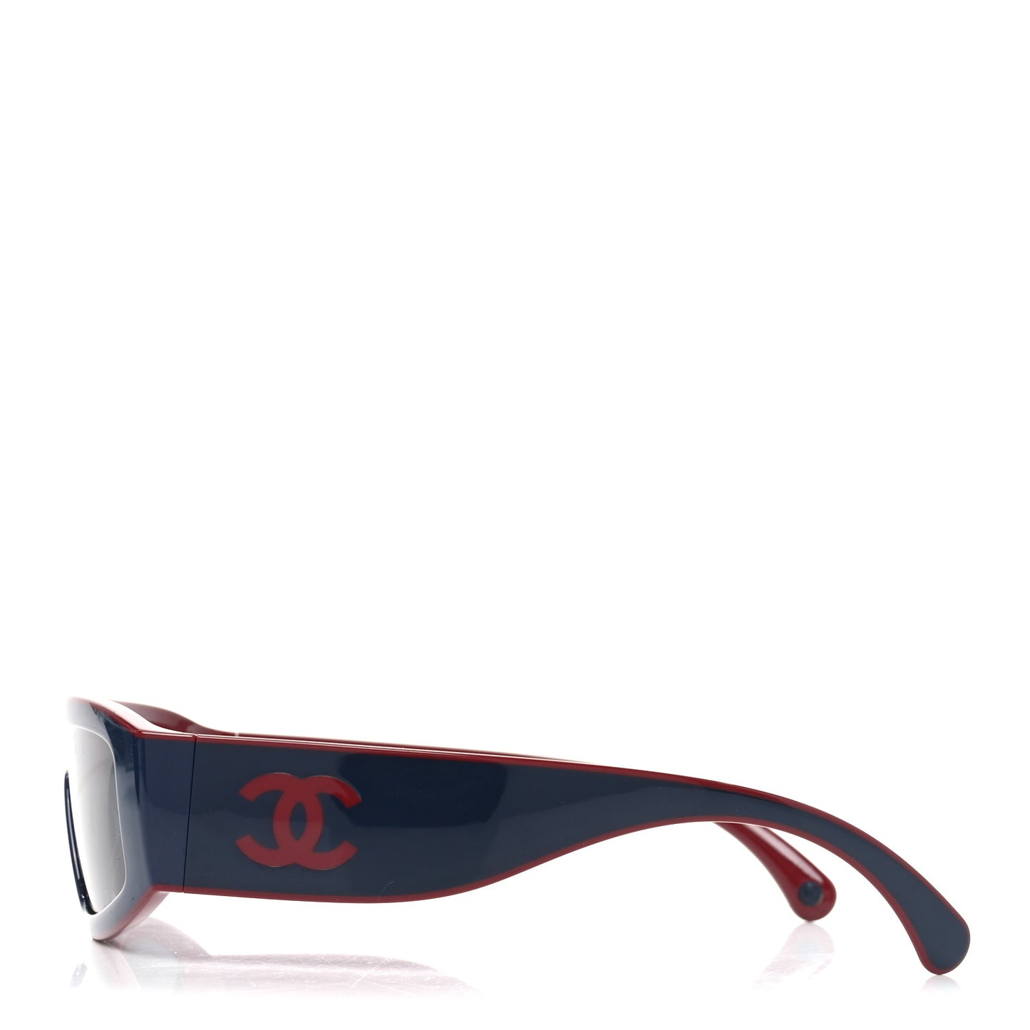 Acetate Cat Eye Sunglasses 6057 Red Blue