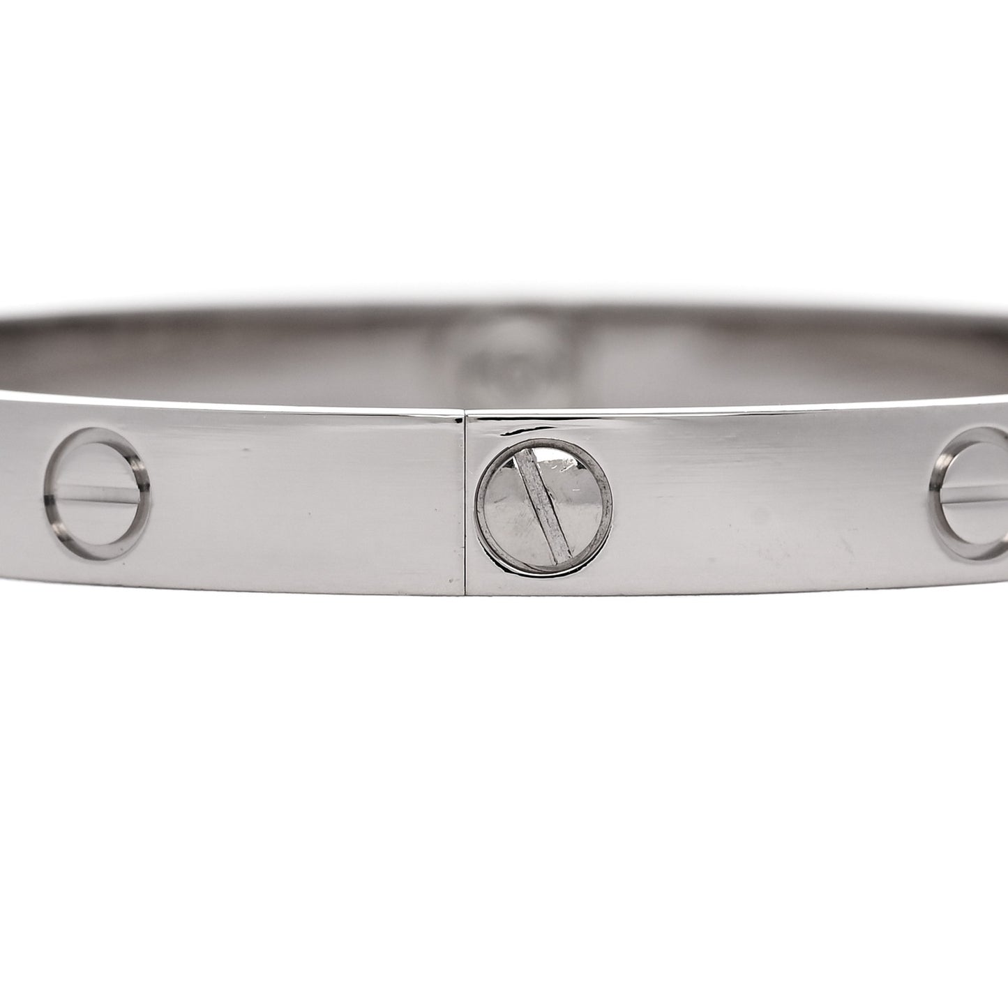 18K White Gold LOVE Bracelet 18