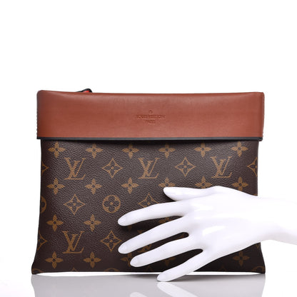 Louis Vuitton Monogram Tuileries Pochette Caramel 2 of 7