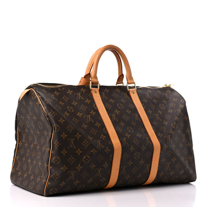 Louis Vuitton Monogram Keepall 50 2 of 17