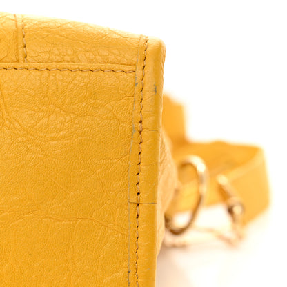 Balenciaga Agneau Classic Silver Hardware S City Jaune Epi 15 of 17