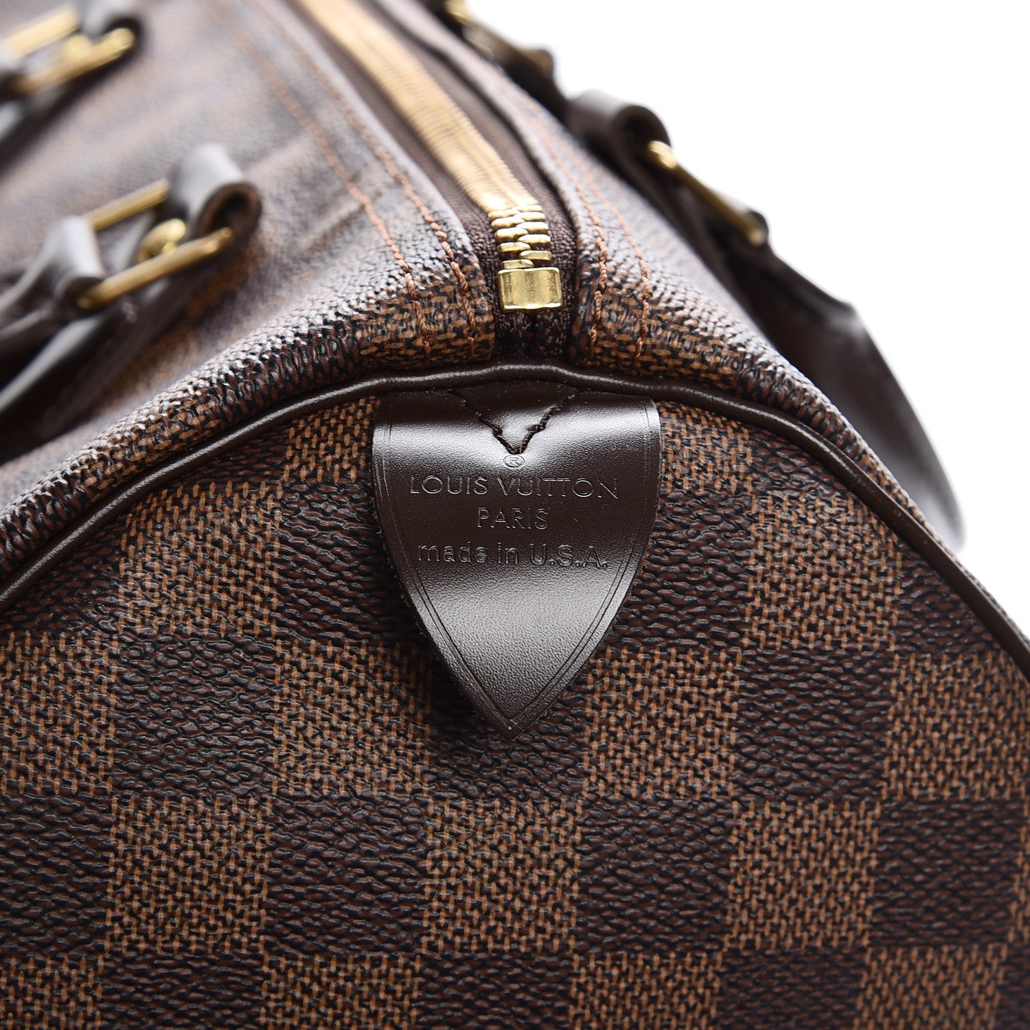 Louis Vuitton Damier Ebene Speedy 30 6 of 14