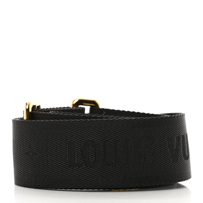 Louis Vuitton Jacquard Bandouliere Shoulder Strap Black 2 of 4